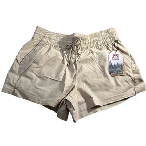 NWT Ladies Avalanche Trail Hiking Sport Performance shorts XL Beige Tan